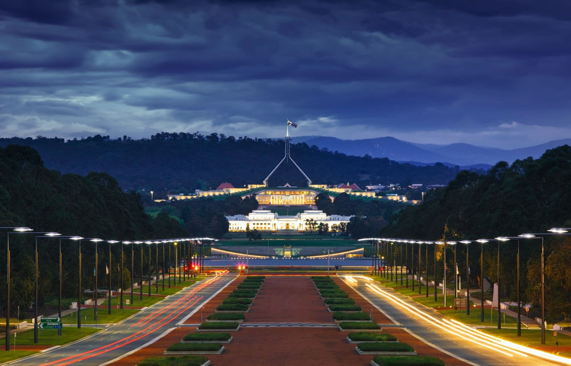 Canberra skyline
